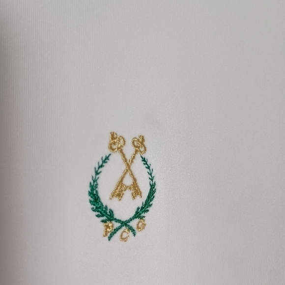 Peter Millar Summer Comfort Peachtree City Golf Club Short Sleeve Polo Shirt Lg - Picture 4 of 9